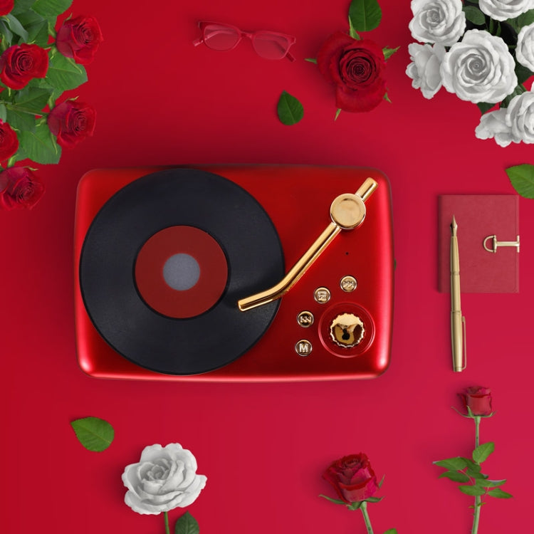 T12 Retro Style Bluetooth Speaker, Built-in High-sensitivity FM Receiving Antenna, Long-Term Voyage - Desktop Speaker by buy2fix | Online Shopping UK | buy2fix