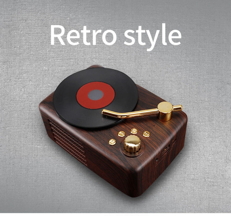 T12 Retro Style Bluetooth Speaker, Built-in High-sensitivity FM Receiving Antenna, Long-Term Voyage - Desktop Speaker by buy2fix | Online Shopping UK | buy2fix