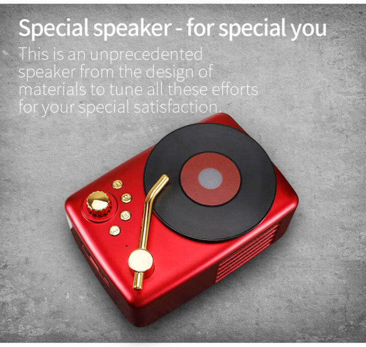 T12 Retro Style Bluetooth Speaker, Built-in High-sensitivity FM Receiving Antenna, Long-Term Voyage - Desktop Speaker by buy2fix | Online Shopping UK | buy2fix