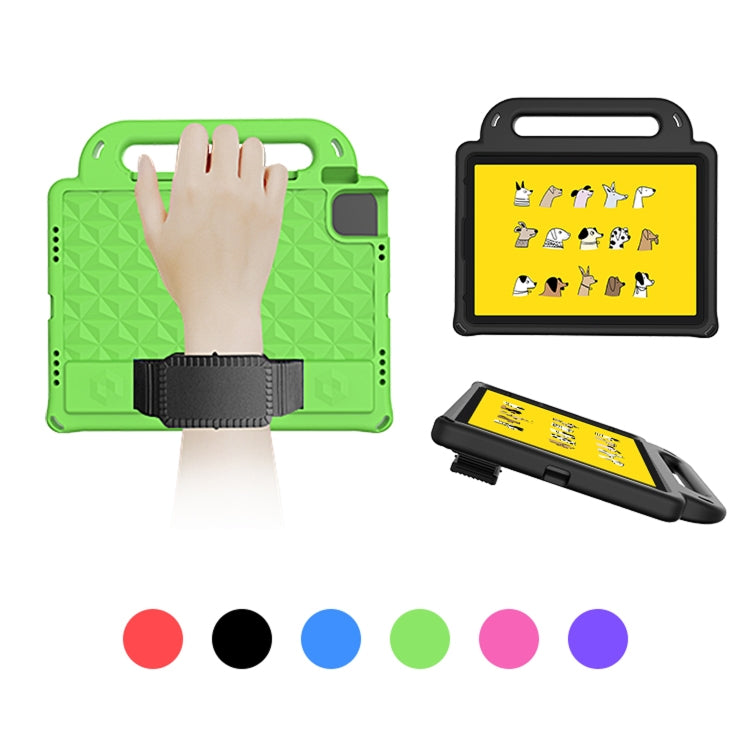 For iPad Pro 11 2020 Diamond Series EVA Anti-Fall Shockproof Sleeve Protective Shell Tablet Case with Holder & Strap(Black) - iPad Pro 11 (2020) Cases by buy2fix | Online Shopping UK | buy2fix