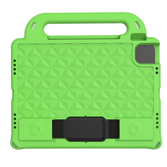 For iPad Pro 11 2022 / 2021 Diamond Series EVA Anti-Fall Shockproof Sleeve Protective Shell Tablet Case with Holder & Strap(Green) - iPad Pro 11 (2022/2021) Cases by buy2fix | Online Shopping UK | buy2fix