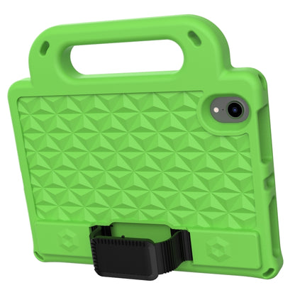 For iPad mini 6 / mini 2024 Diamond Series EVA Shockproof Tablet Case with Holder & Strap(Green) - iPad mini 6 Cases by buy2fix | Online Shopping UK | buy2fix