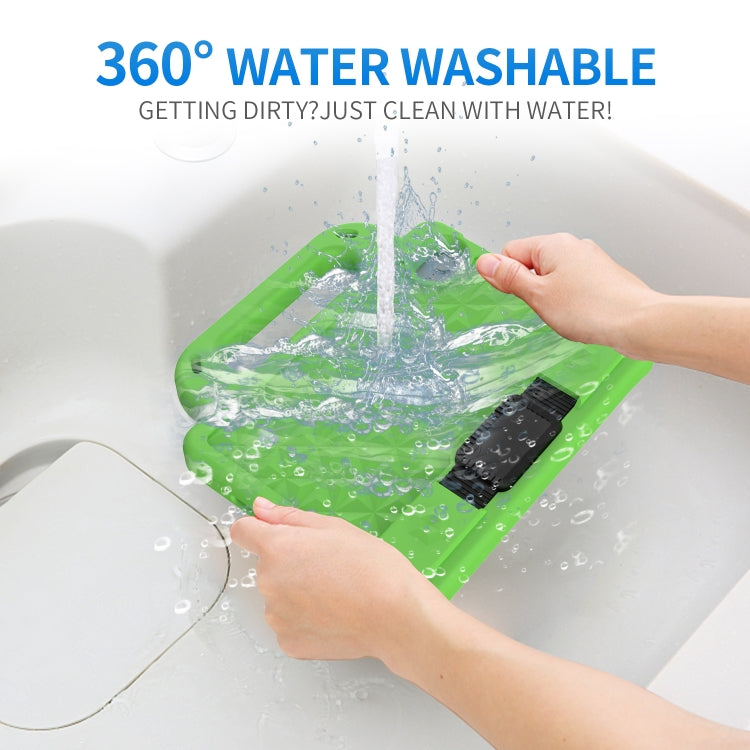 For iPad mini 6 Diamond Series EVA Anti-Fall Shockproof Sleeve Protective Shell Tablet Case with Holder & Strap(Rose Red) - iPad mini 6 Cases by buy2fix | Online Shopping UK | buy2fix