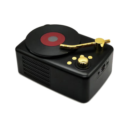 Retro style,built-in high-sensitivity FM receiving   antenna,long-term voyage - Desktop Speaker by buy2fix | Online Shopping UK | buy2fix