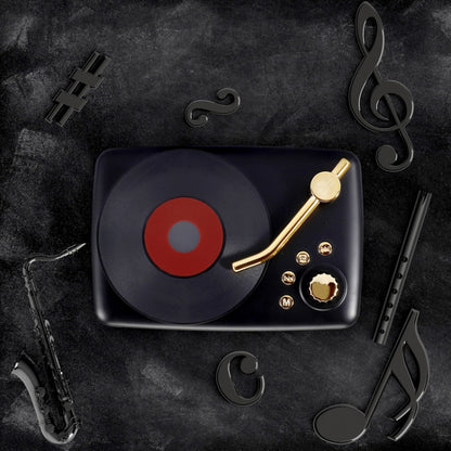 Retro style,built-in high-sensitivity FM receiving   antenna,long-term voyage - Desktop Speaker by buy2fix | Online Shopping UK | buy2fix