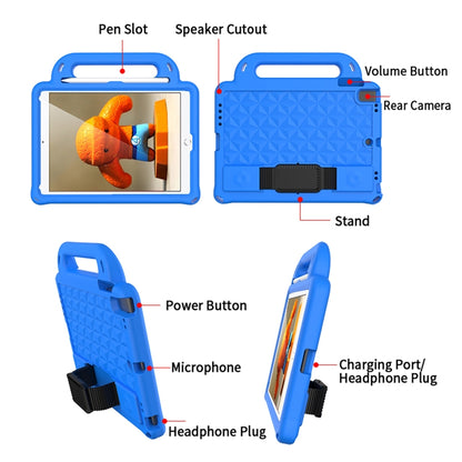 Diamond Series EVA Anti-Fall Shockproof Sleeve Protective Shell Case with Holder & Strap For iPad Air / Air 2 / Pro 9.7 / 9.7 2017/ 2018(Purple) - iPad 9.7 (2018) & (2017) Cases by buy2fix | Online Shopping UK | buy2fix