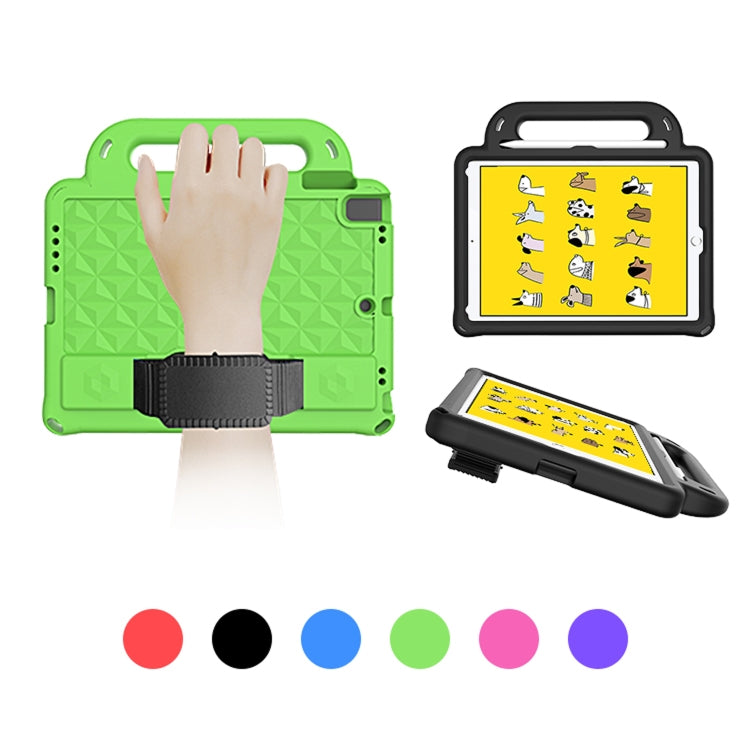 Diamond Series EVA Anti-Fall Shockproof Sleeve Protective Shell Case with Holder & Strap For iPad Air / Air 2 / Pro 9.7 / 9.7 2017/ 2018(Green) - iPad 9.7 (2018) & (2017) Cases by buy2fix | Online Shopping UK | buy2fix