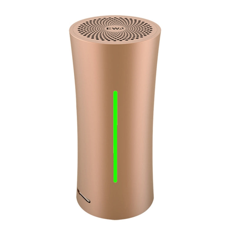 EWA A115 Portable Metal Bluetooth Speaker 105H Power Hifi Stereo Outdoor Subwoofer(Gold) - Desktop Speaker by EWA | Online Shopping UK | buy2fix