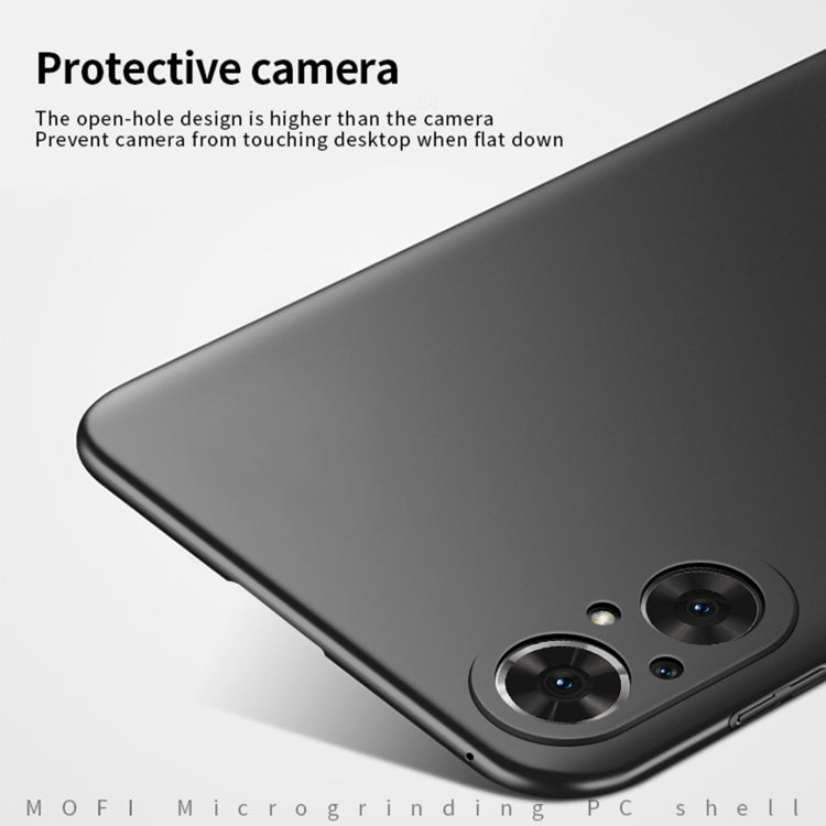 For Honor 50 SE MOFI Frosted PC Ultra-thin Hard Case(Black) - Honor Cases by MOFI | Online Shopping UK | buy2fix