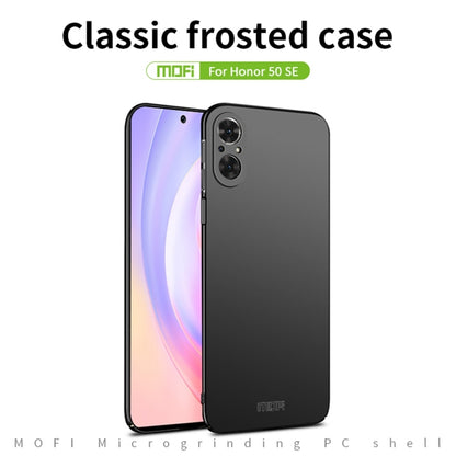 For Honor 50 SE MOFI Frosted PC Ultra-thin Hard Case(Gold) - Honor Cases by MOFI | Online Shopping UK | buy2fix