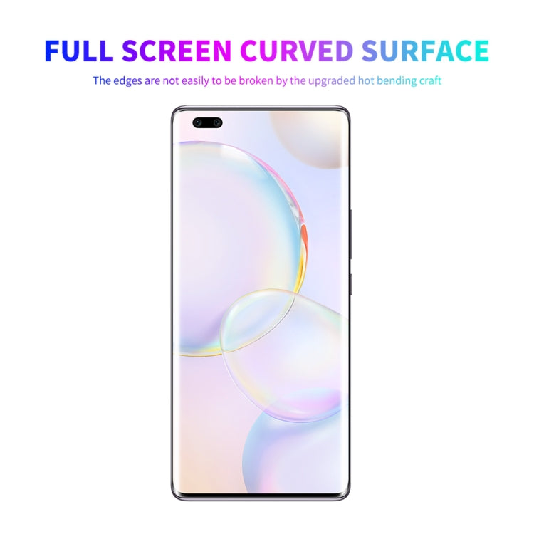 For Honor 50 Pro ENKAY Hat-Prince 3D Curved Full Coverage PET Hot Bending HD Screen Protector Soft Film Support Fingerprint Unlock - For Huawei by ENKAY | Online Shopping UK | buy2fix