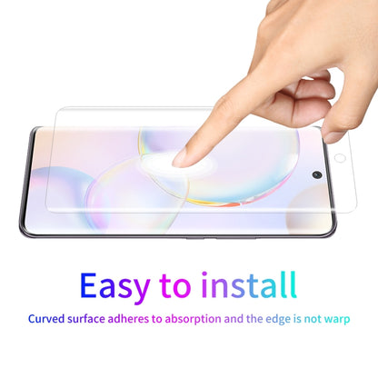 For Honor 50 ENKAY Hat-Prince 3D Curved Full Coverage PET Hot Bending HD Screen Protector Soft Film Support Fingerprint Unlock - For Huawei by ENKAY | Online Shopping UK | buy2fix