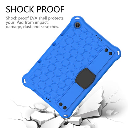 For Huawei MediaPad T10 9.7 / T10 10.1 Honeycomb Design EVA + PC Material Four Corner Anti Falling Protective Shell with Strap(Blue+Black) - Huawei by buy2fix | Online Shopping UK | buy2fix
