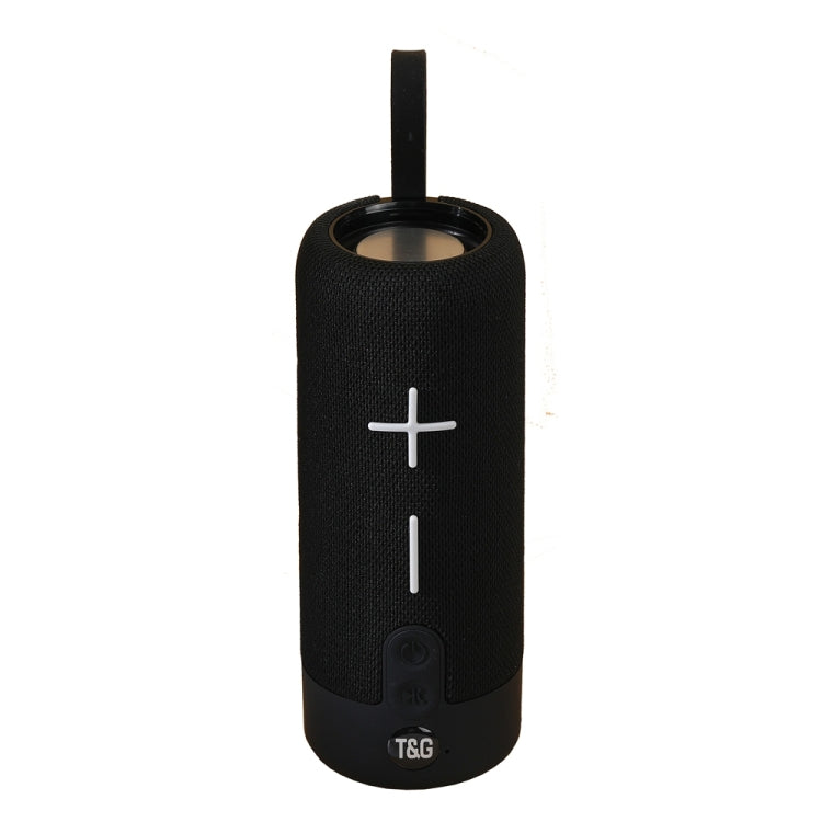T&G TG619 Portable Bluetooth Wireless Speaker Waterproof Outdoor Bass Subwoofer Support AUX TF USB(Black) - Desktop Speaker by T&G | Online Shopping UK | buy2fix