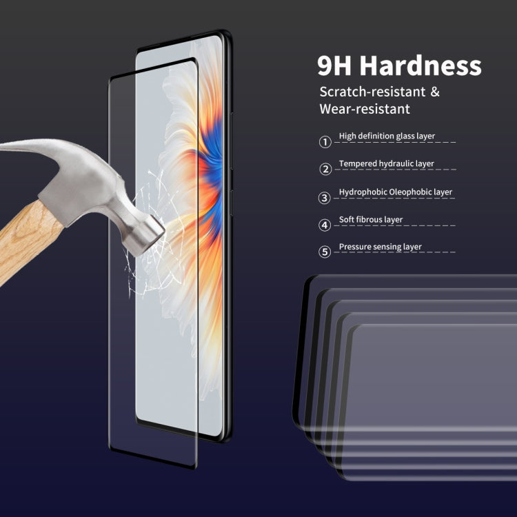 1 PCS For Xiaomi Mix 4 ENKAY Hat-Prince 3D Curved Explosion-proof Full Coverage Film Heat Bending Tempered Glass Protector -  by ENKAY | Online Shopping UK | buy2fix