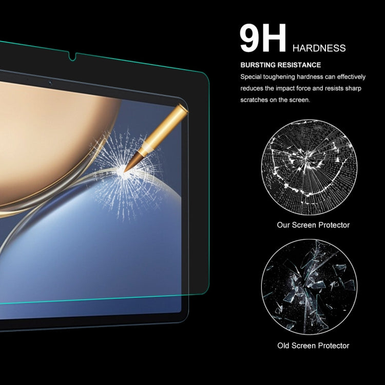 2 PCS For Honor Tablet V7 Pro ENKAY Hat-Prince 0.33mm Explosion-proof Tempered Glass Protector Anti-Scratch Film - For Huawei MediaPad by ENKAY | Online Shopping UK | buy2fix