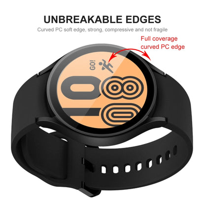 1 PCS For Samsung Galaxy Watch4 44mm ENKAY Hat-Prince 3D Full Coverage Soft PC Edge + PMMA HD Screen Protector Film - Screen Protector by ENKAY | Online Shopping UK | buy2fix