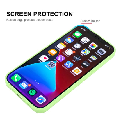 For iPhone 13 mini Hat-Prince ENKAY Liquid Silicone Shockproof Protective Case Cover (Dark Blue) - iPhone 13 mini Cases by ENKAY | Online Shopping UK | buy2fix