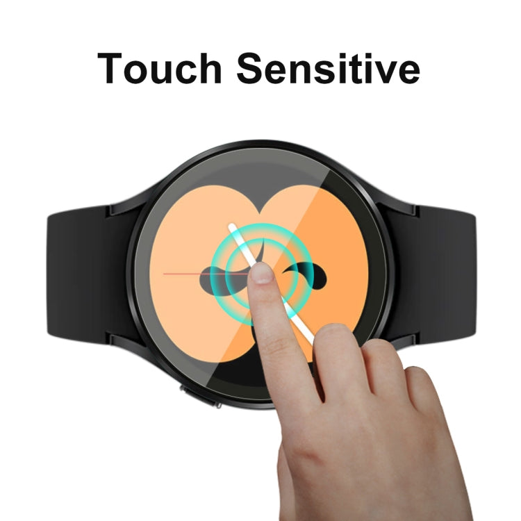 1 PCS For Samsung Galaxy Watch4 44mm ENKAY Hat-Prince Full Screen Coverage Without Warping Edge TPU Soft Film by ENKAY
