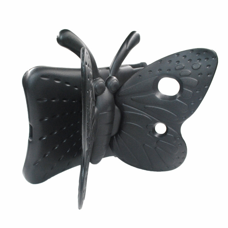For iPad 10.2 2021 Butterfly Bracket Style EVA Children Falling Proof Cover Protective Case(Black) - iPad 10.2 Cases by buy2fix | Online Shopping UK | buy2fix