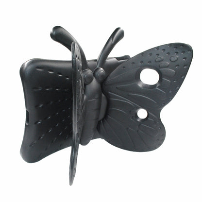 For iPad 10.2 2021 Butterfly Bracket Style EVA Children Falling Proof Cover Protective Case(Black) - iPad 10.2 Cases by buy2fix | Online Shopping UK | buy2fix