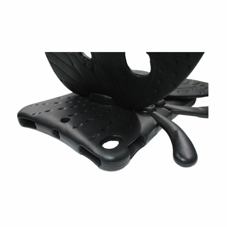 For iPad 10.2 2021 Butterfly Bracket Style EVA Children Falling Proof Cover Protective Case(Black) - iPad 10.2 Cases by buy2fix | Online Shopping UK | buy2fix