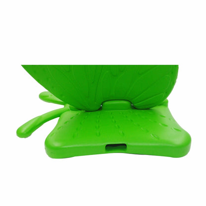 For iPad 10.2 2021 Butterfly Bracket Style EVA Children Falling Proof Cover Protective Case(Green) - iPad 10.2 Cases by buy2fix | Online Shopping UK | buy2fix