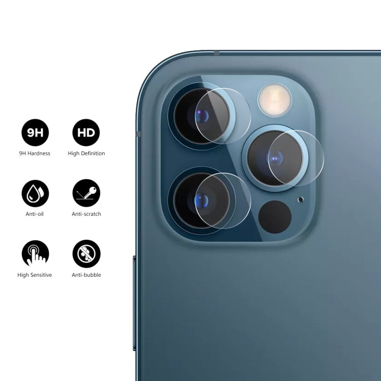 For iPhone 13 Pro / 13 Pro Max 10 Set ENKAY Hat-Prince Case Friendly Tempered Glass Camera Lens Film Anti-Scratch Protector - iPhone 13 Pro Tempered Glass by ENKAY | Online Shopping UK | buy2fix