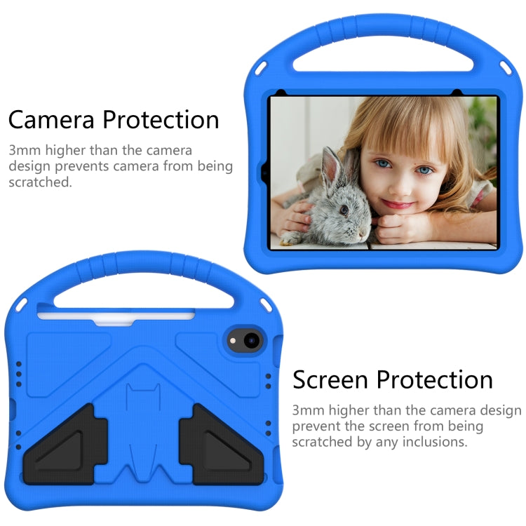 For iPad mini 6 / mini 2024 EVA Shockproof Tablet Case with Holder(Blue) - iPad mini 6 Cases by buy2fix | Online Shopping UK | buy2fix