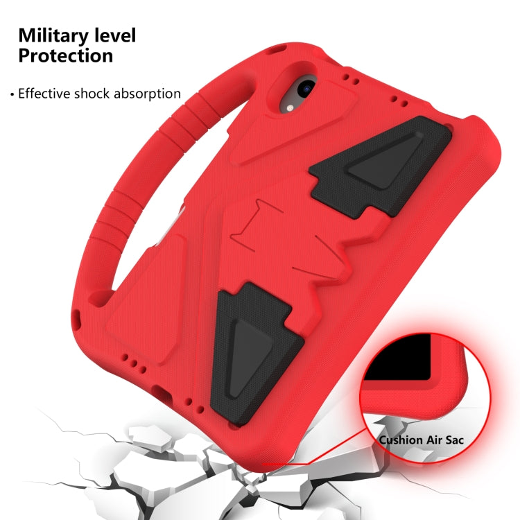For iPad mini 6 / mini 2024 EVA Shockproof Tablet Case with Holder(Red) - iPad mini 6 Cases by buy2fix | Online Shopping UK | buy2fix