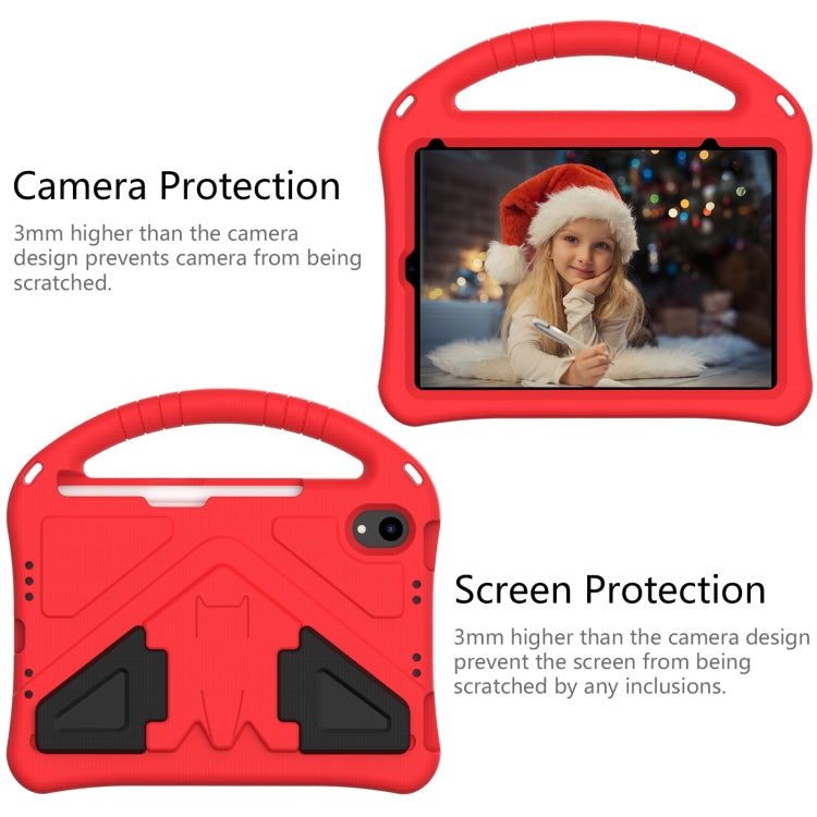 For iPad mini 6 / mini 2024 EVA Shockproof Tablet Case with Holder(Red) - iPad mini 6 Cases by buy2fix | Online Shopping UK | buy2fix