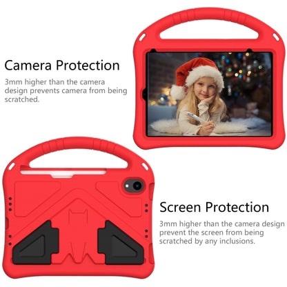 For iPad mini 6 / mini 2024 EVA Shockproof Tablet Case with Holder(Red) - iPad mini 6 Cases by buy2fix | Online Shopping UK | buy2fix