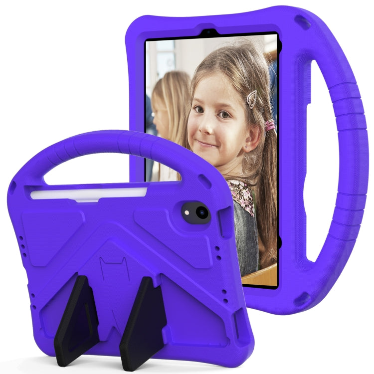 For iPad mini 6 / mini 2024 EVA Shockproof Tablet Case with Holder(Purple) - iPad mini 6 Cases by buy2fix | Online Shopping UK | buy2fix