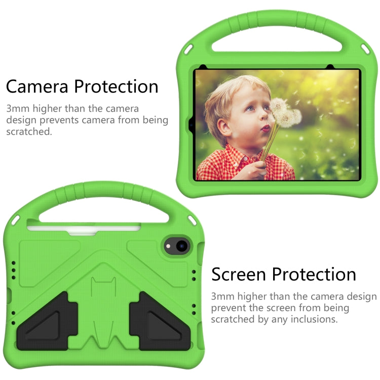 For iPad mini 6 / mini 2024 EVA Shockproof Tablet Case with Holder(Green) - iPad mini 6 Cases by buy2fix | Online Shopping UK | buy2fix