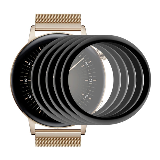 5 PCS For Huawei Watch GT 3 42mm ENKAY Hat-Prince Full Coverage 3D Curved Soft PC Edge + PMMA HD Screen Protector Film