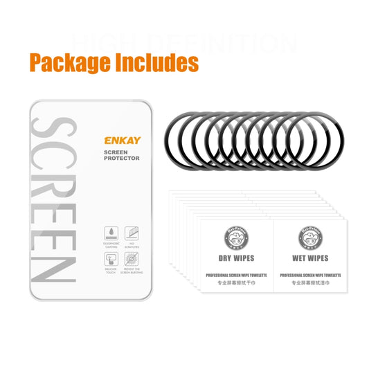 10 PCS For Huawei Watch GT 3 42mm ENKAY Hat-Prince Full Coverage 3D Curved Soft PC Edge + PMMA HD Screen Protector Film by ENKAY