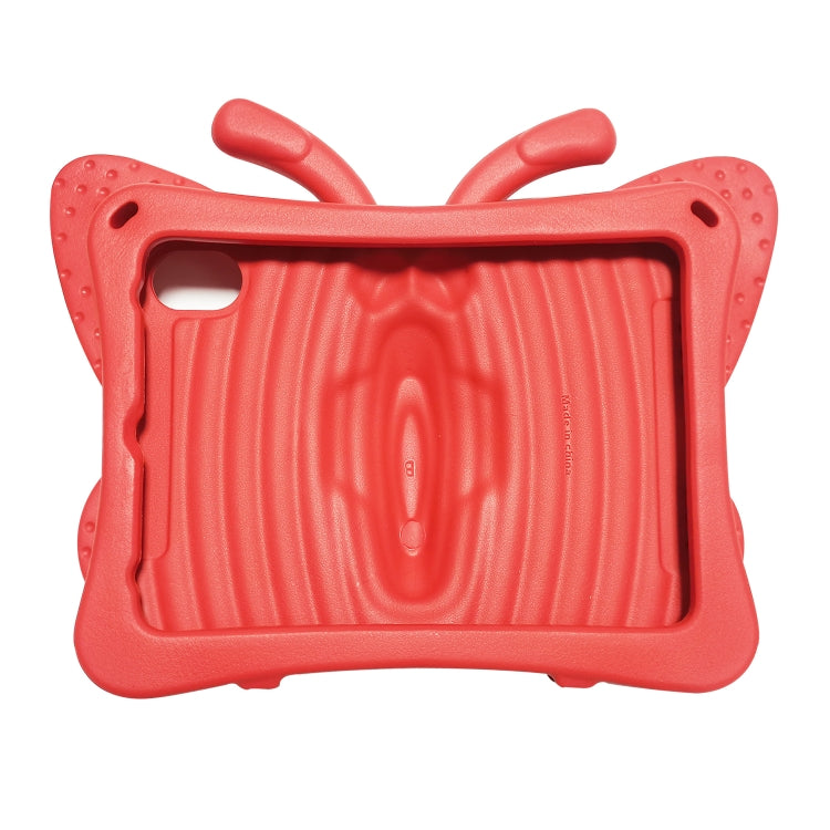 For iPad mini 6 / mini 2024 Butterfly Bracket EVA Shockproof Tablet Case(Red) - iPad mini 6 Cases by buy2fix | Online Shopping UK | buy2fix