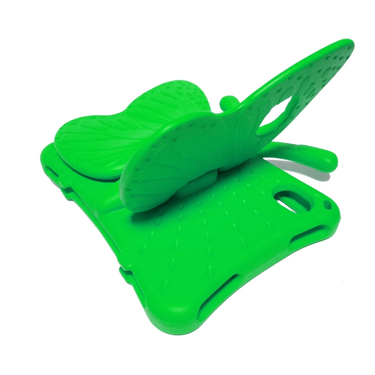 For iPad mini 6 / mini 2024 Butterfly Bracket EVA Shockproof Tablet Case(Green) - iPad mini 6 Cases by buy2fix | Online Shopping UK | buy2fix