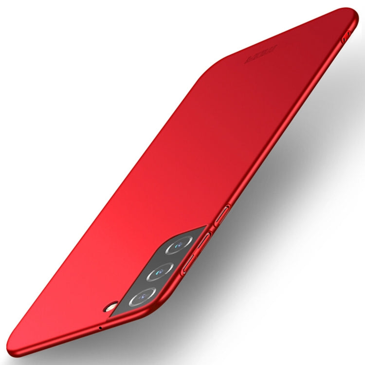 For Samsung Galaxy S22 5G MOFI Frosted PC Ultra-thin Hard Phone Case(Red) - Galaxy S22 5G Cases by MOFI | Online Shopping UK | buy2fix