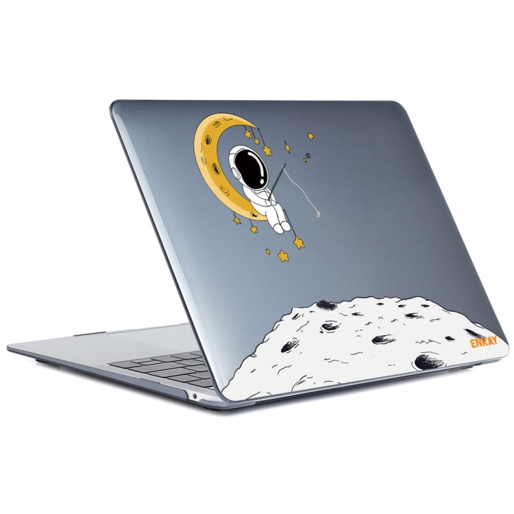 ENKAY Spaceman Pattern Laotop Protective Crystal Case for MacBook Pro 13.3 inch A1706 / A1708 / A1989 / A2159(Spaceman No.3) - MacBook Pro Cases by ENKAY | Online Shopping UK | buy2fix