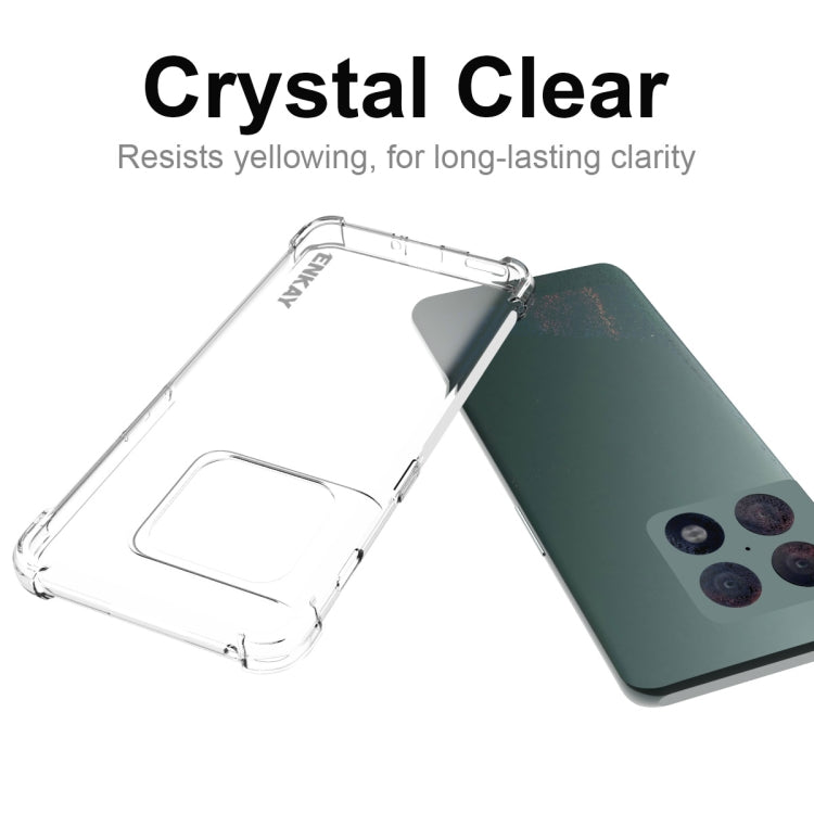 For OnePlus 10 Pro 5G ENKAY Transparent TPU Shockproof Case - OnePlus Cases by ENKAY | Online Shopping UK | buy2fix