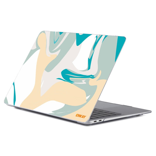 ENKAY Hat-Prince Geometry Pattern Laotop Protective Crystal Case for MacBook Pro 16 inch A2141(Geometry No.6) by ENKAY