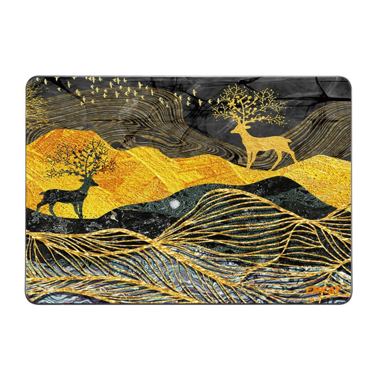 ENKAY Hat-Prince Natural Series Laotop Protective Crystal Case for MacBook Pro 16.2 inch A2485 2021/A2880 2023(Elk)