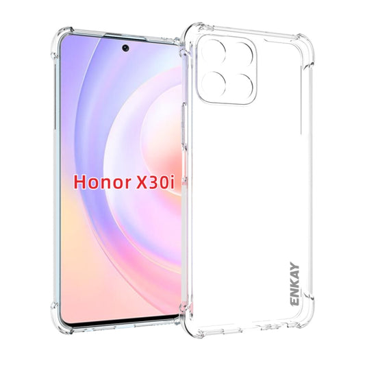 For Honor X30i ENKAY Transparent TPU Shockproof Case - Honor Cases by ENKAY | Online Shopping UK | buy2fix