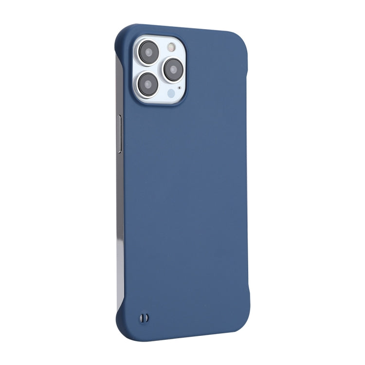 For iPhone 13 Pro ENKAY Matte Frameless Hard PC Case (Dark Blue) - iPhone 13 Pro Cases by ENKAY | Online Shopping UK | buy2fix