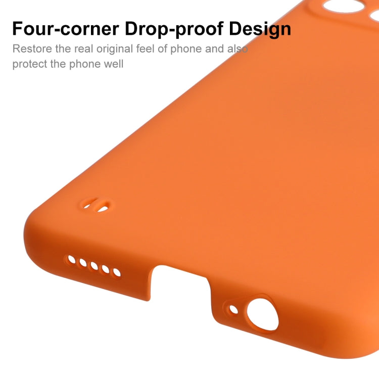 For Xiaomi Redmi Note 11 5G / Note 11T 5G Global / Note 11S 5G / Poco M4 Pro 5G Global  ENKAY Matte Frameless Hard PC Phone Case(Orange) - Xiaomi Cases by ENKAY | Online Shopping UK | buy2fix