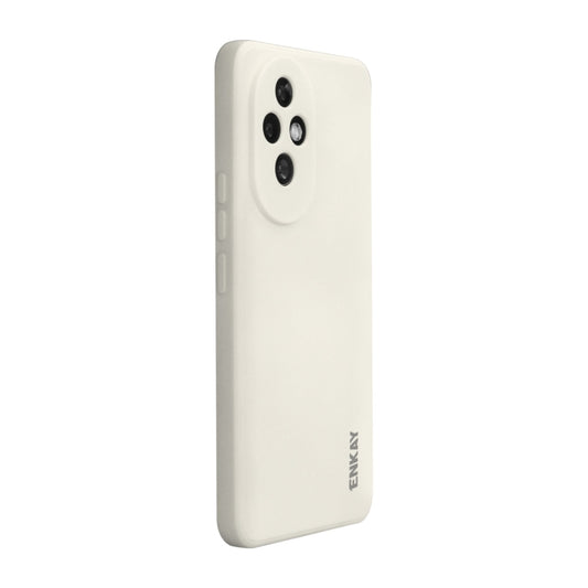 For Honor 200 ENKAY Liquid Silicone Soft Shockproof Phone Case(Beige) - Honor Cases by ENKAY | Online Shopping UK | buy2fix