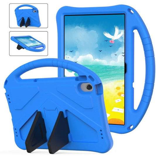 For Samsung Galaxy Tab A8 10.5 2021 X200 / X205 EVA Shockproof Tablet Case with Holder(Blue) by buy2fix