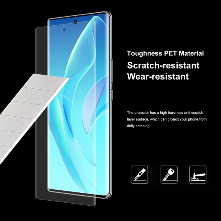 2 PCS For Honor 70 / 60 ENKAY 3D Curved Edge PET Hot Bending Soft Full Film - For Huawei by ENKAY | Online Shopping UK | buy2fix