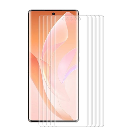 5 PCS For Honor 60 Pro ENKAY 3D Curved Edge PET Hot Bending Soft Full Film